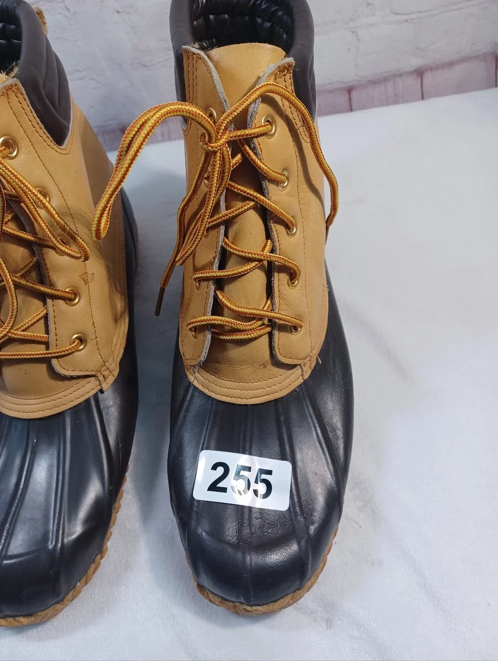 Vintage Herman Survivors duck boots in size 11 with genuine sheep fur lining